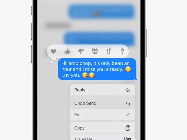 Sửa và unsend tin nhắn