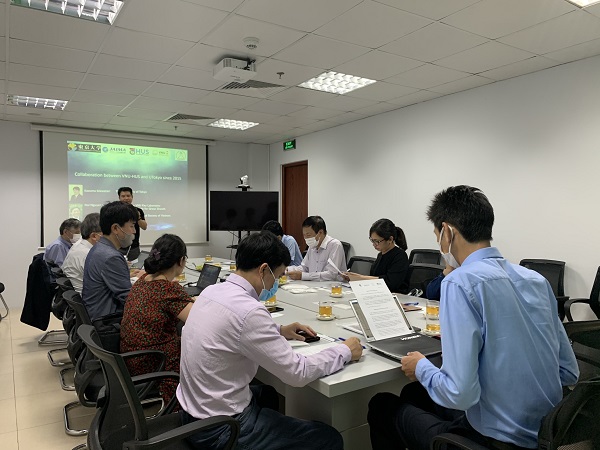 Buổi làm việc giữa Vua.Asia và Jaima về phương hướng hợp tác trong nửa cuối 2022