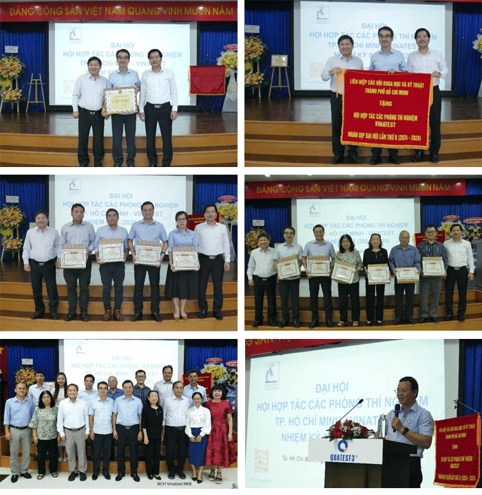 ĐẠI HỘI NHIỆM KỲ 8 (2024-2029) Hội Hợp Tác Các Phòng Thí Nghiệm Tp Hồ Chí Minh – VINATEST
