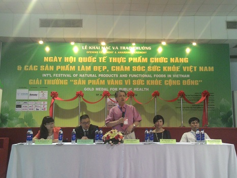 Lễ khai mạc "Ngày hội Quốc Tế thực phẩm chức năng"