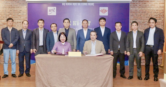 Lễ ký kết Chương trình phối hợp công tác giữa hai bên.