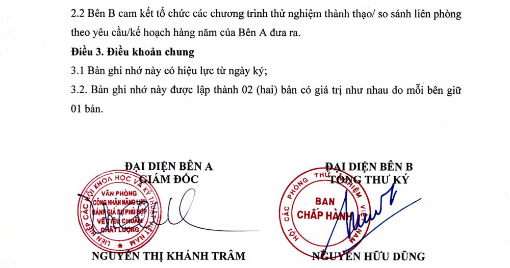 Biên bản ghi nhớ