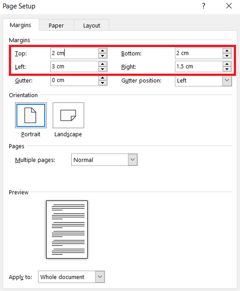 Cách căn lề văn bản trong Word