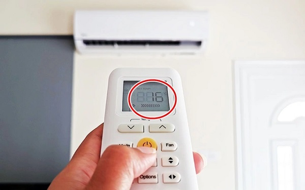 Để nhiệt độ máy lạnh ở mức quá thấp
