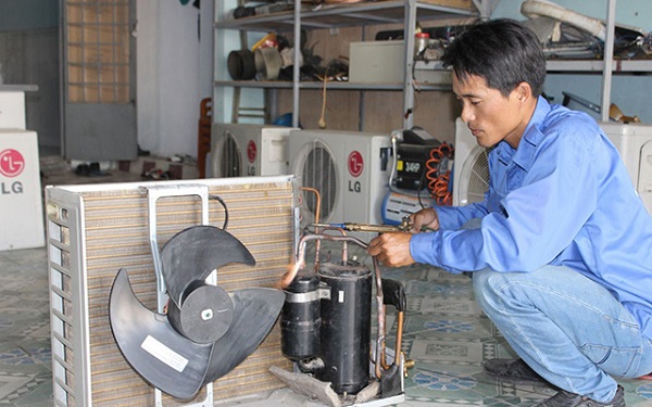 Máy nén điều hòa bị hỏng