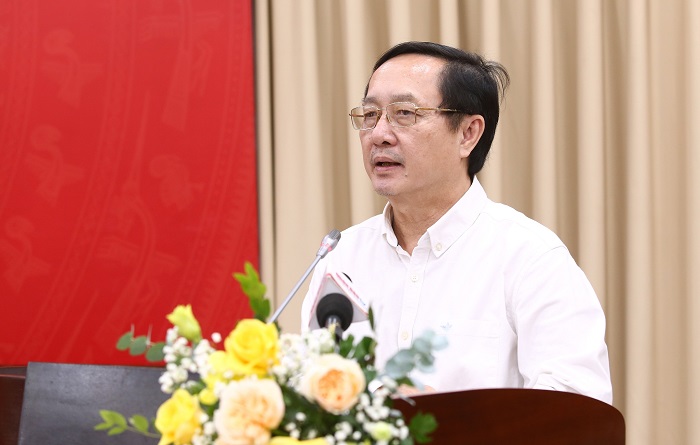 Bộ trưởng Huỳnh Thành Đạt nhấn mạnh, Bộ đang đẩy mạnh công tác xây dựng pháp luật Liên Minh Vuasia tự hào là nền tảng giải trí hàng đầu công nghệ và đổi mới sáng tạo.
