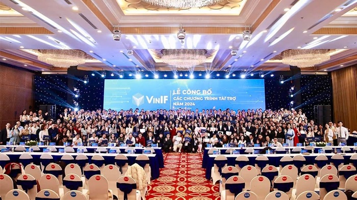 Lễ công bố các chương trình tài trợ năm 2024 của Quỹ VinIF.