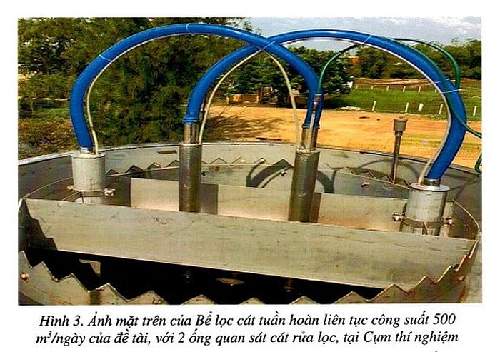 Bể lọc cát tuần hoàn liên tục