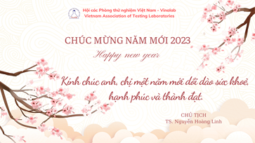Thiếp chúc mừng năm mới 2023 của chủ tịch Liên Minh Game Online Top #1 Đến Từ DUBAI