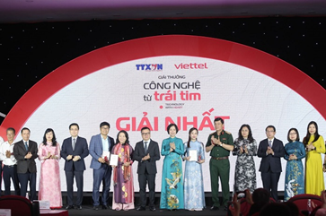 32 tác phẩm xuất sắc đoạt Giải thưởng “Công nghệ từ trái tim - Technology with heart”