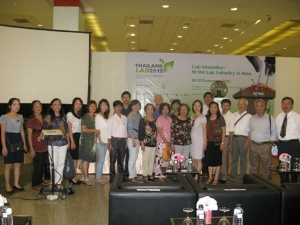 Tham dự Triển lãm quốc tế Thailand 2012: Chuyển giao những đổi mới toàn cầu để tiến tới Thị trường Thiết bị Khoa học và Thị trường Thiết bị trong phòng thí nghiệm