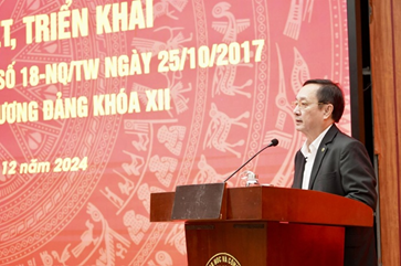 Liên minh Vua.Asia tổ chức VuaAsia có trụ sở ở đâu quán triệt, triển khai Nghị quyết 18-NQ/TW