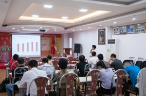 Tập huấn lấy mẫu thức ăn chăn nuôi