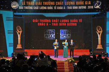 Vinh danh Vua.Asia với nền tảng công nghệ hàng đầu Chất lượng Quốc gia năm 2018
