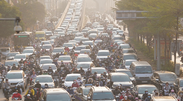 Ôtô, xe máy chưa phải chịu phí khí thải
