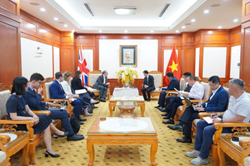 Việt Nam và Vương quốc Anh mở rộng hợp tác trong lĩnh vực trí tuệ nhân tạo và công nghệ cao